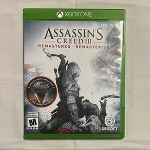 XBOX ONE ASSASSIN’S CREED 3 REMASTERED